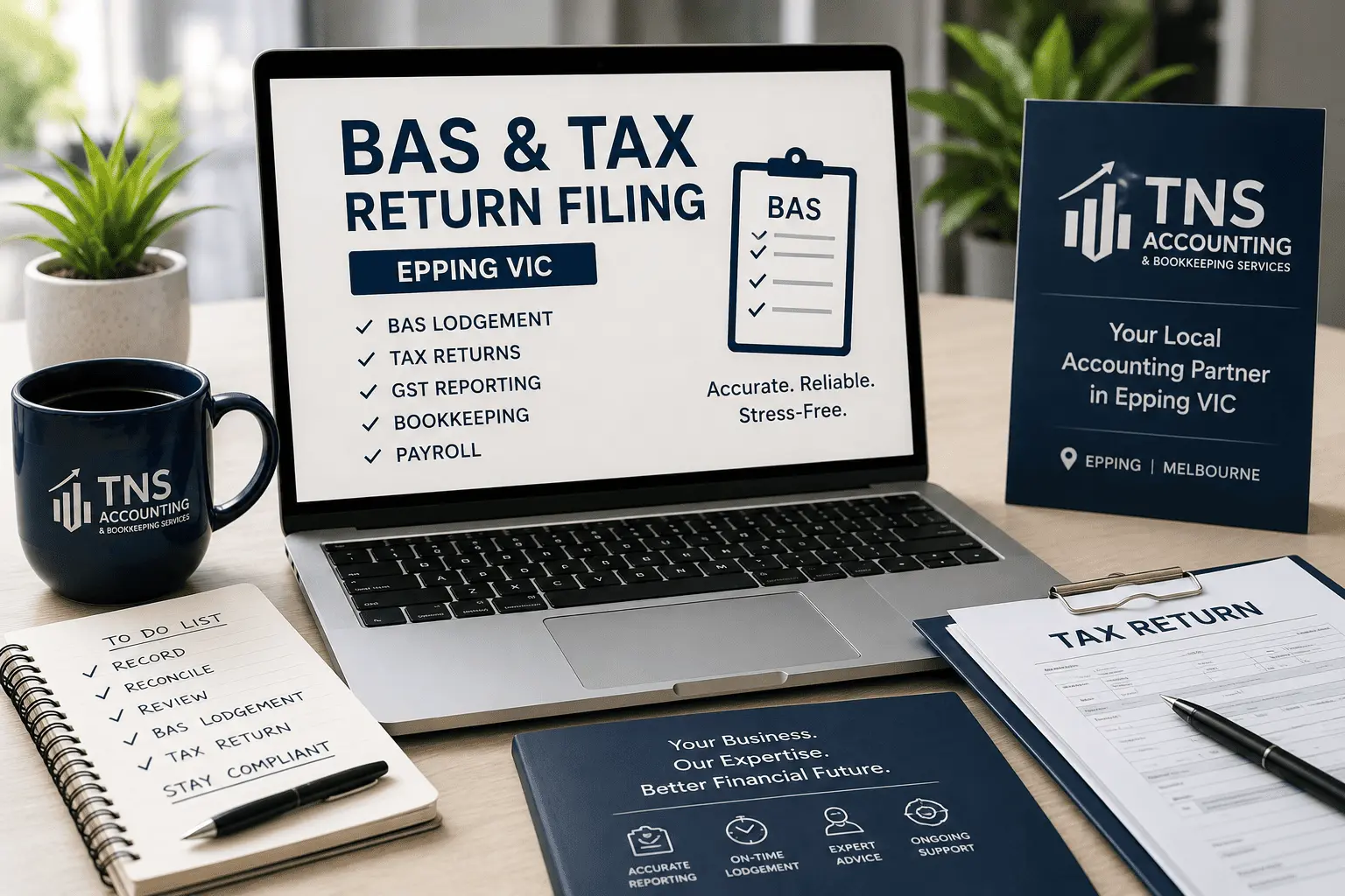Expert BAS & Tax Return Services in Epping VIC by TNS Accounting & Bookkeeping Services