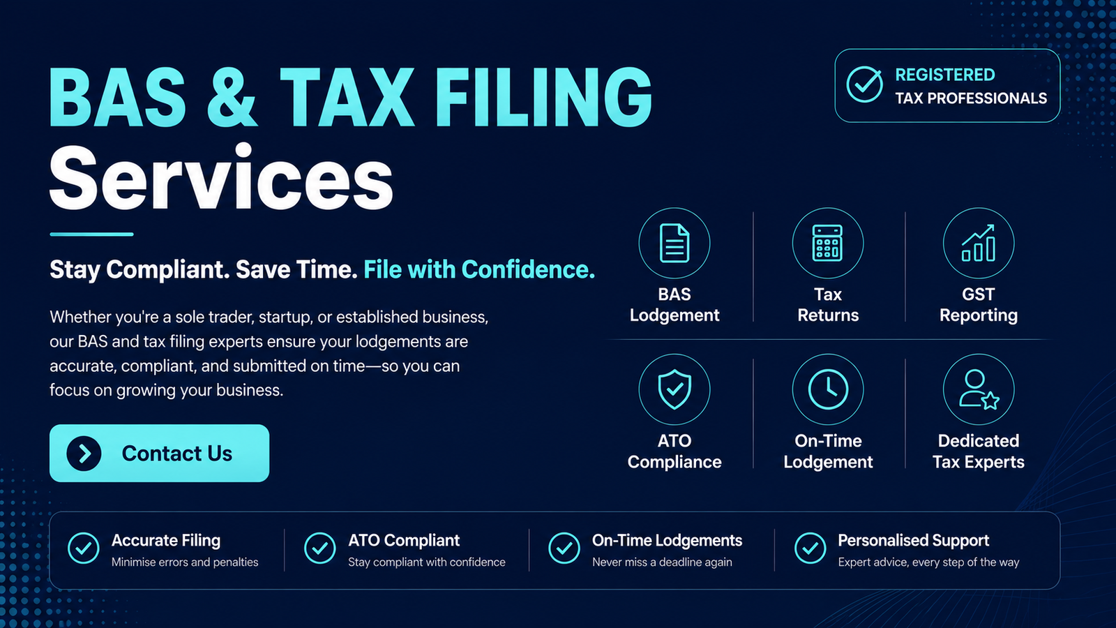 BAS preparation services Melbourne for accurate GST coding, reconciled transactions and reliable activity statement reporting.