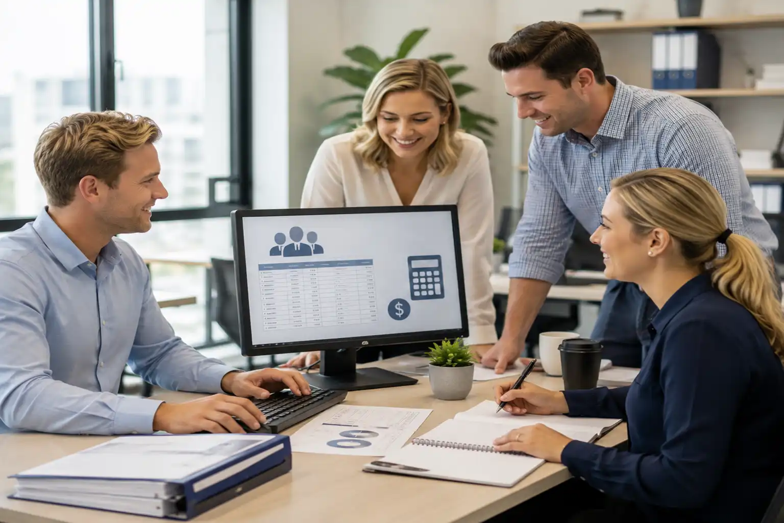 Payroll processing Melbourne with employee pay, STP reporting, reconciliations and structured payroll management workflows.